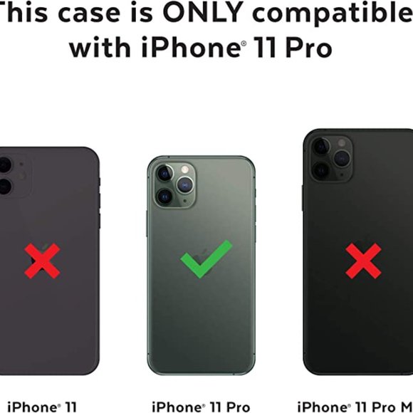 iPhone 11 Pro Case, Filigree Grey/Slate Grey 2pack - Picture 4 of 5